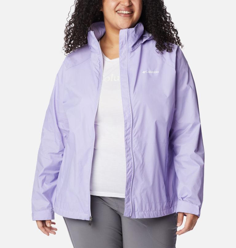 Thumbnail: Women’s Switchback III Jacket - Plus Size, Color: Frosted Purple, image 9