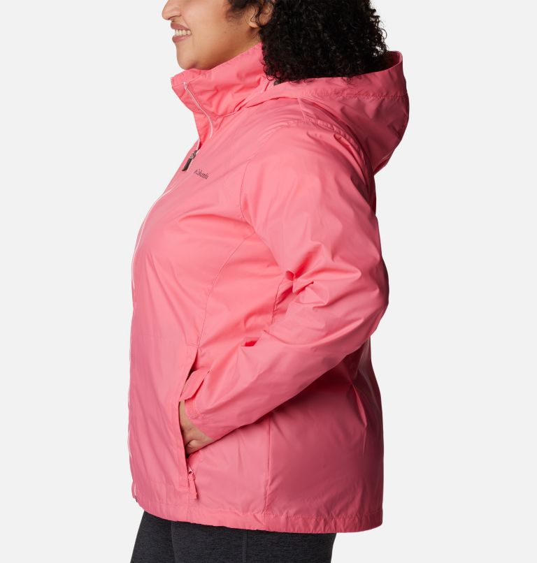 Women’s Switchback III Jacket - Plus Size, Color: Camellia Rose, image 3
