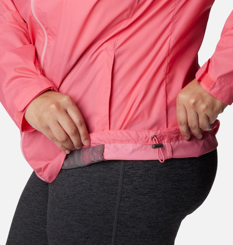 Women’s Switchback III Jacket - Plus Size, Color: Camellia Rose, image 7