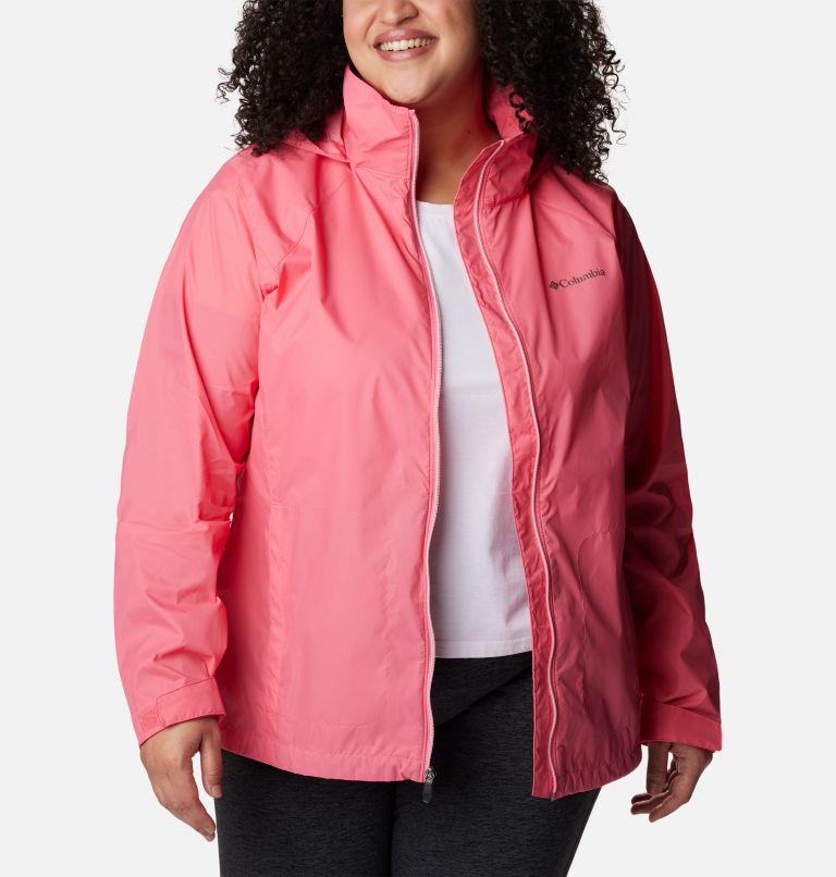 Thumbnail: Women’s Switchback III Jacket - Plus Size, Color: Camellia Rose, image 9