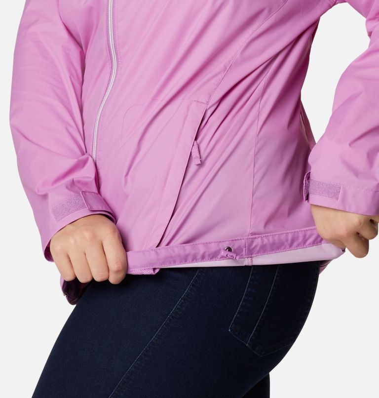 Thumbnail: Women’s Switchback III Jacket - Plus Size, Color: Blossom Pink, image 7