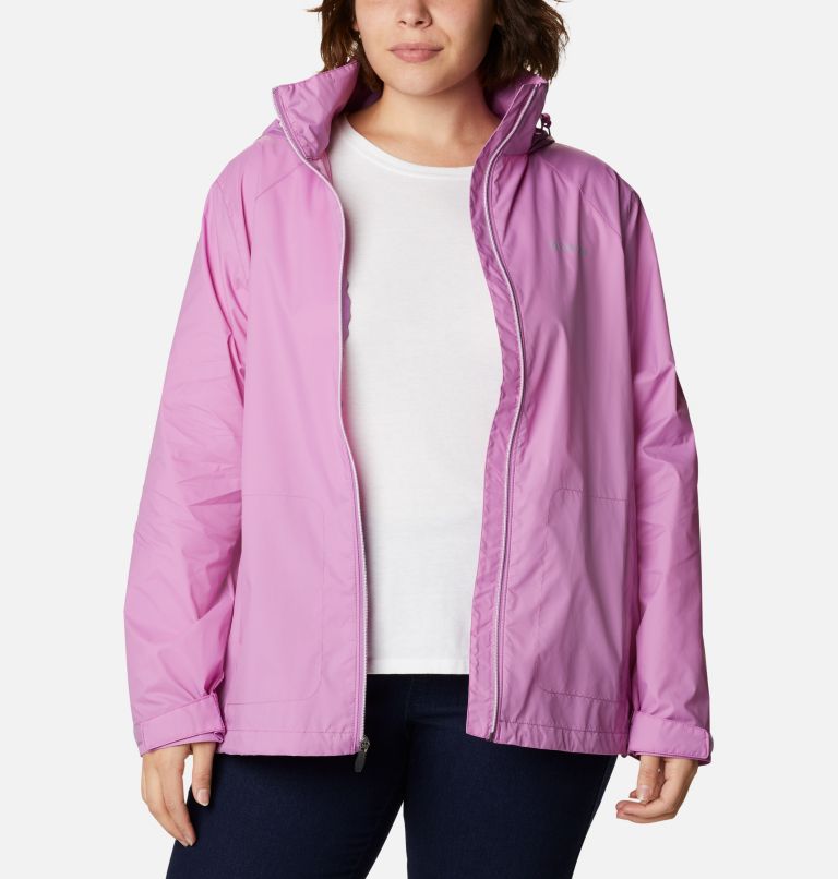 Thumbnail: Women’s Switchback III Jacket - Plus Size, Color: Blossom Pink, image 8