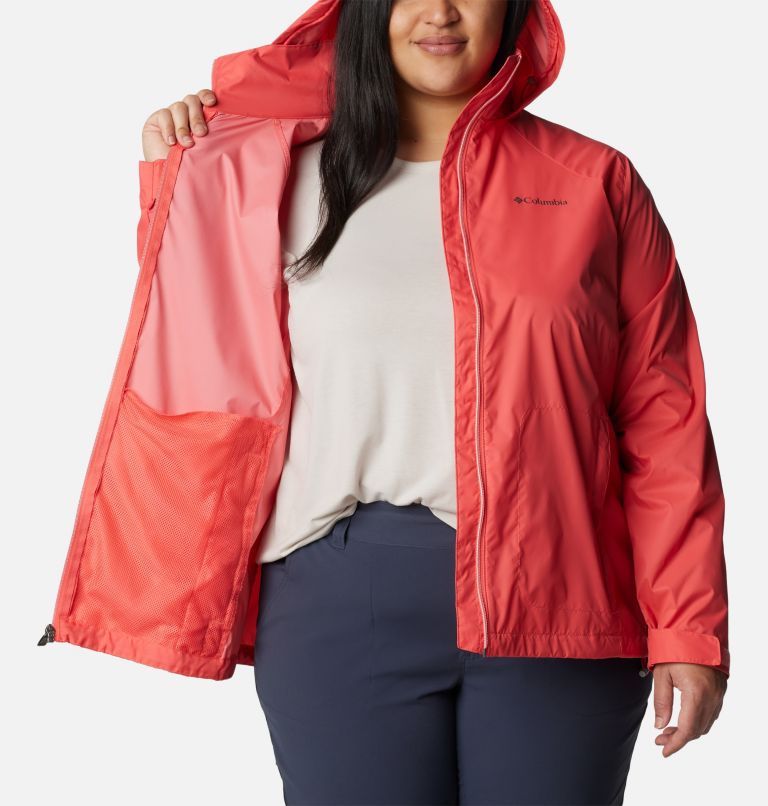 Plus size columbia switchback iii hooded store packable jacket