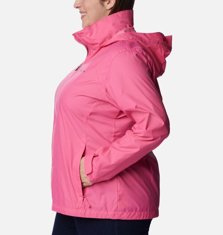 Women’s Switchback III Jacket - Plus Size, Color: Wild Geranium, image 3