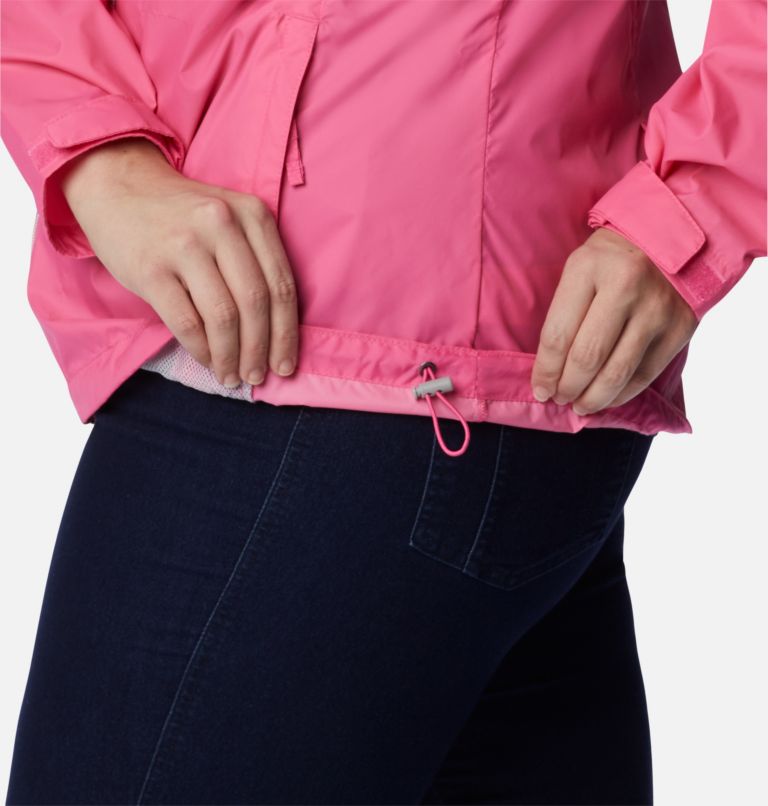 Women’s Switchback III Jacket - Plus Size, Color: Wild Geranium, image 7