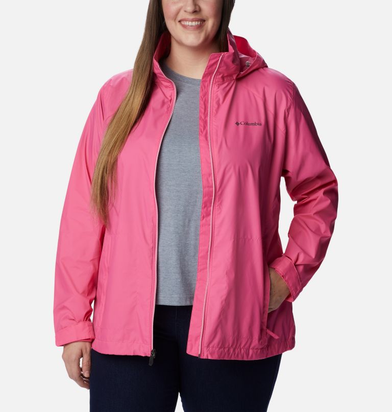 Women’s Switchback III Jacket - Plus Size, Color: Wild Geranium, image 9