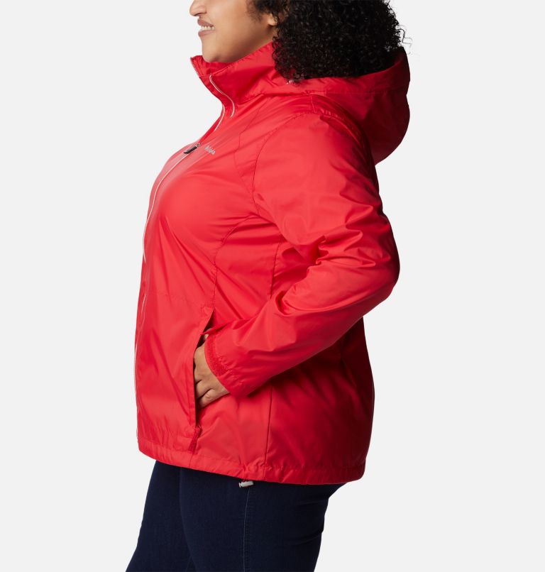 Women’s Switchback III Rain Jacket - Plus Size, Color: Red Lily, image 3