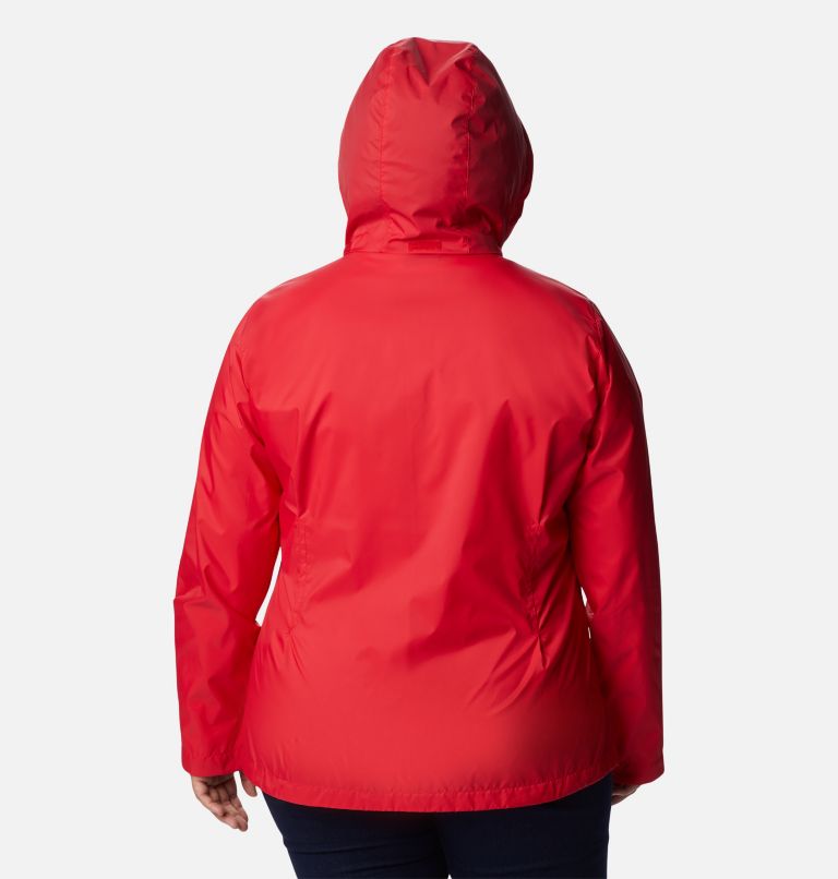 Women’s Switchback III Rain Jacket - Plus Size, Color: Red Lily, image 2