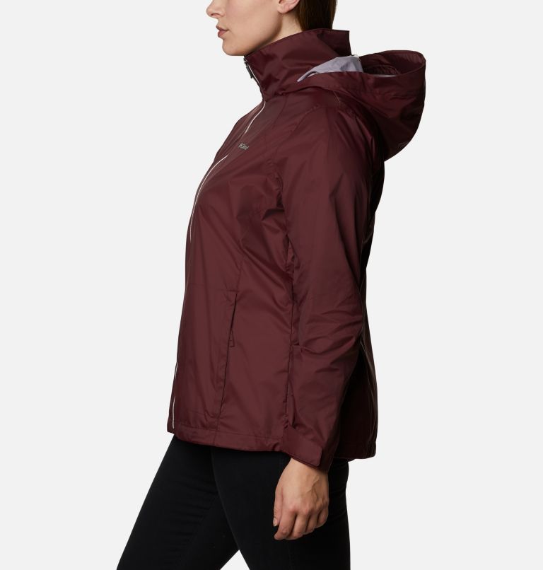 Thumbnail: Women’s Switchback III Jacket - Plus Size, Color: Malbec, image 3