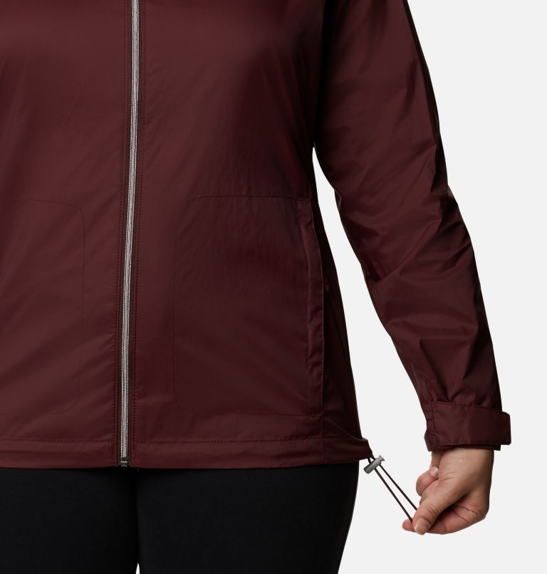 Thumbnail: Women’s Switchback III Jacket - Plus Size, Color: Malbec, image 6