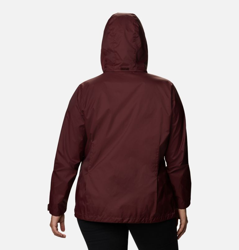 Thumbnail: Women’s Switchback III Rain Jacket - Plus Size, Color: Malbec, image 2