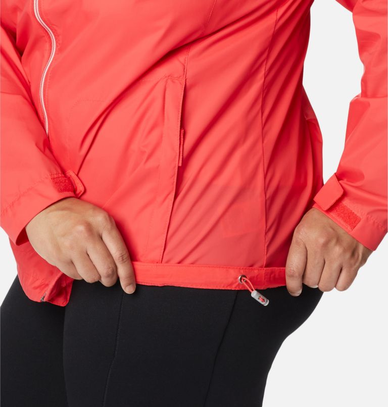 Women’s Switchback III Jacket - Plus Size, Color: Red Hibiscus