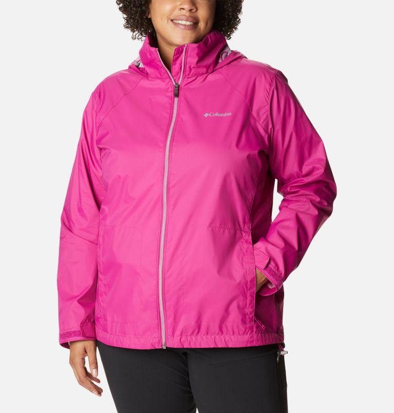 Thumbnail: Women’s Switchback III Jacket - Plus Size, Color: Fuchsia, image 1