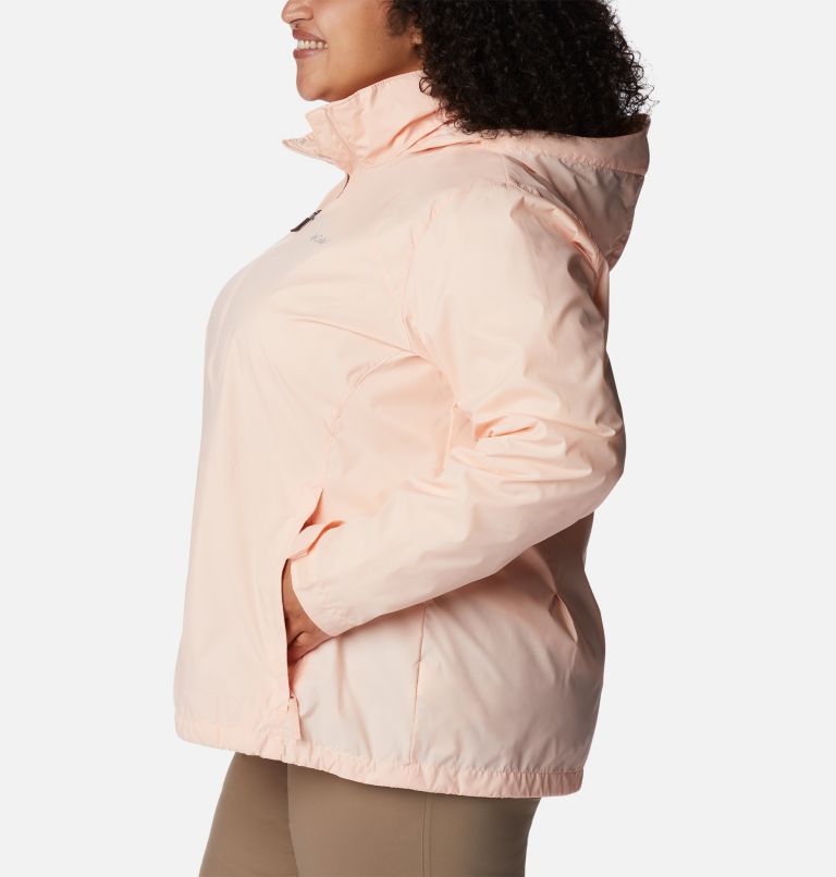 Women’s Switchback III Rain Jacket - Plus Size, Color: Peach Blossom, image 3