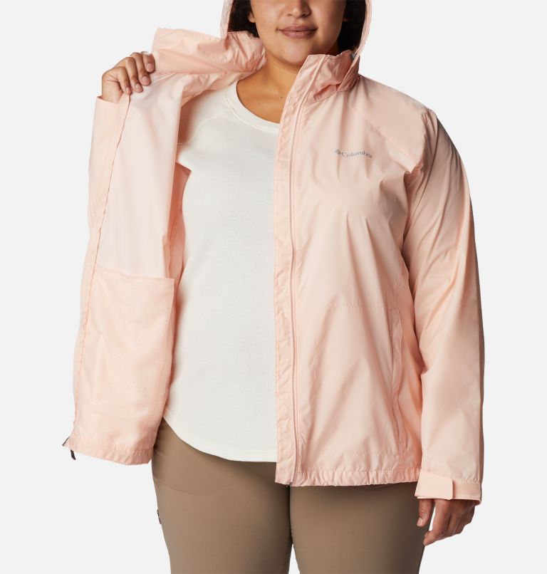Women’s Switchback III Rain Jacket - Plus Size, Color: Peach Blossom, image 5