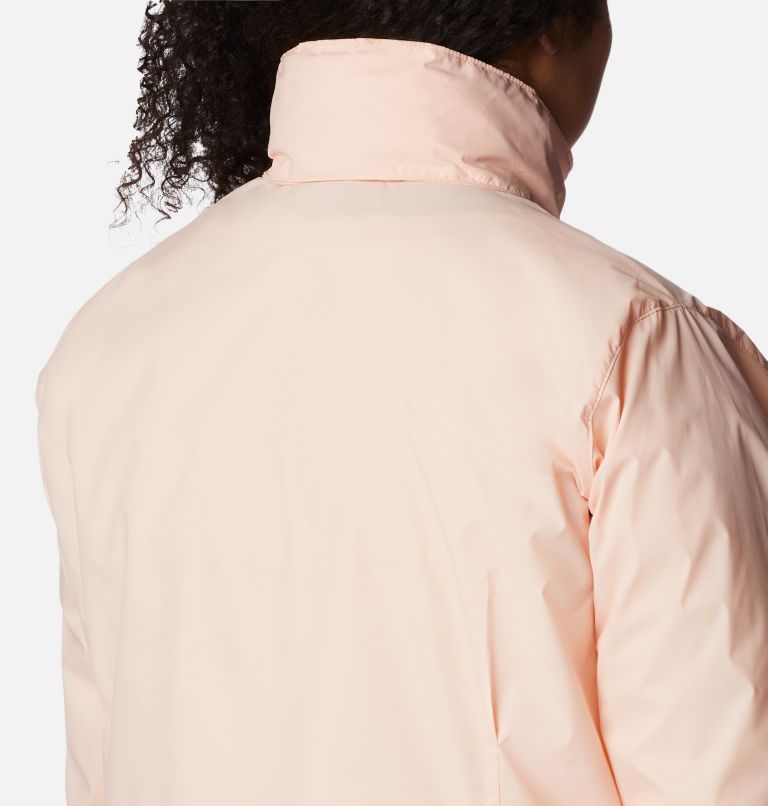 Thumbnail: Women’s Switchback III Rain Jacket - Plus Size, Color: Peach Blossom, image 6