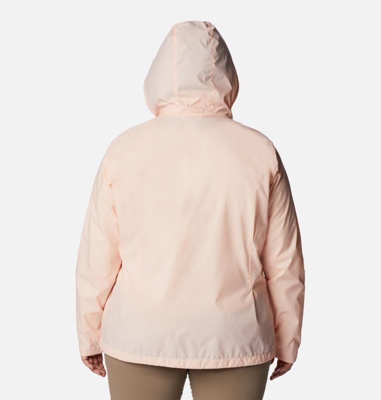 Thumbnail: Women’s Switchback III Rain Jacket - Plus Size, Color: Peach Blossom, image 2