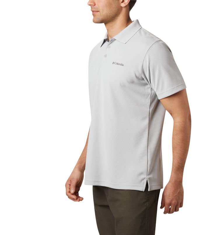 Thumbnail: Men's Utilizer Polo Shirt, Color: Cool Grey, image 5