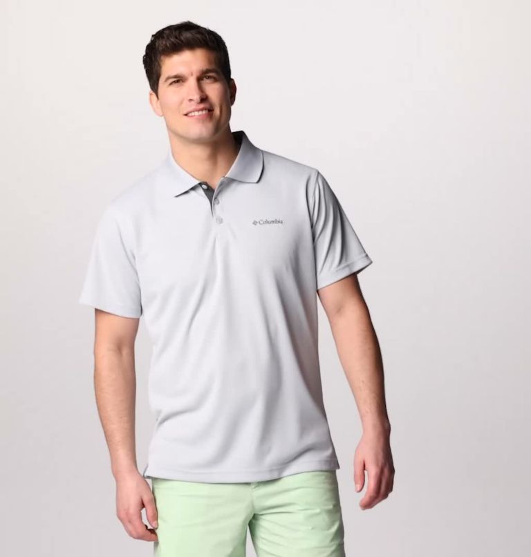 Men’s Utilizer Polo, Color: Cool Grey