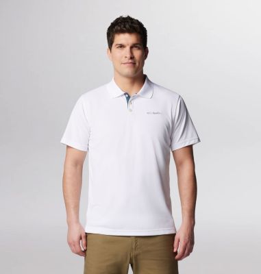 Columbia Men's Tech Trail Polo Shirt, Sun Protection, Moisture Wicking,  Shark, Small : : Clothing, Shoes & Accessories