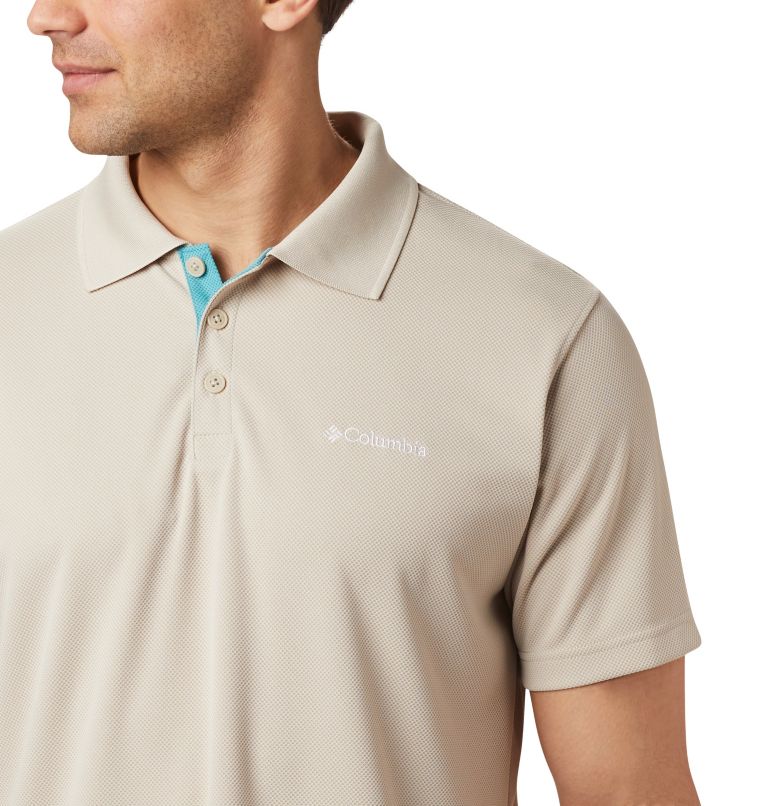 Men's Utilizer Polo Shirt, Color: Fossil, image 3