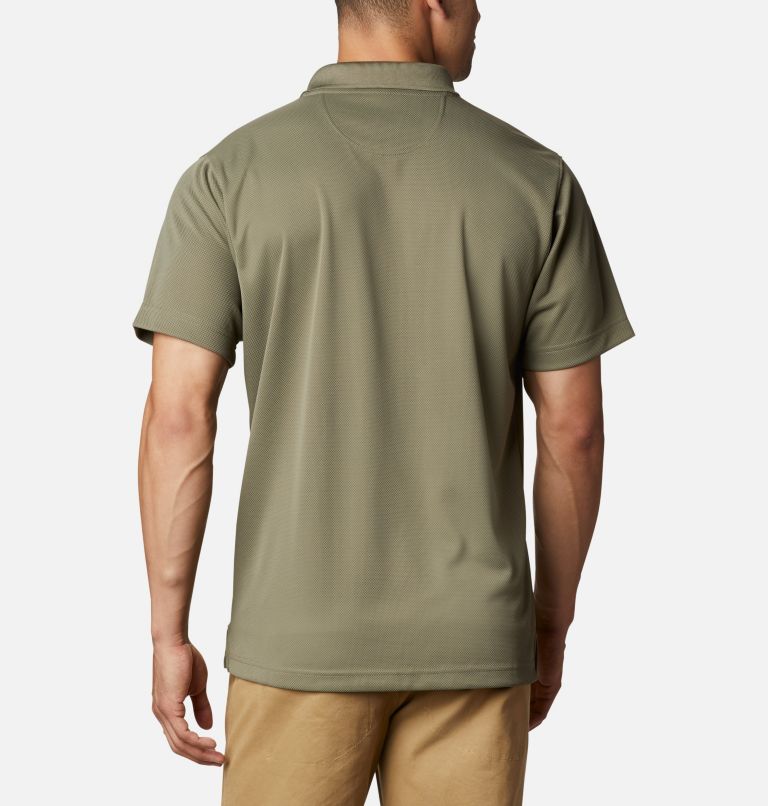 Thumbnail: Men's Utilizer Polo Shirt, Color: Stone Green, image 2