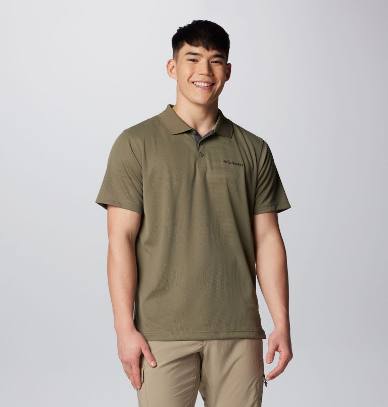Polo Utilizer para hombre, Color: Stone Green, image 1