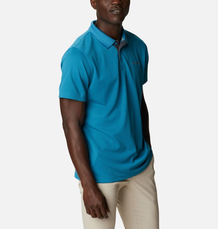 Men's Utilizer Polo Shirt, Color: Deep Marine