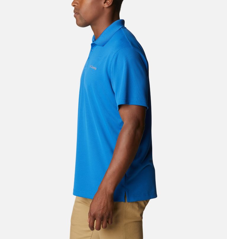 Thumbnail: Men's Utilizer Polo Shirt, Color: Bright Indigo, image 3