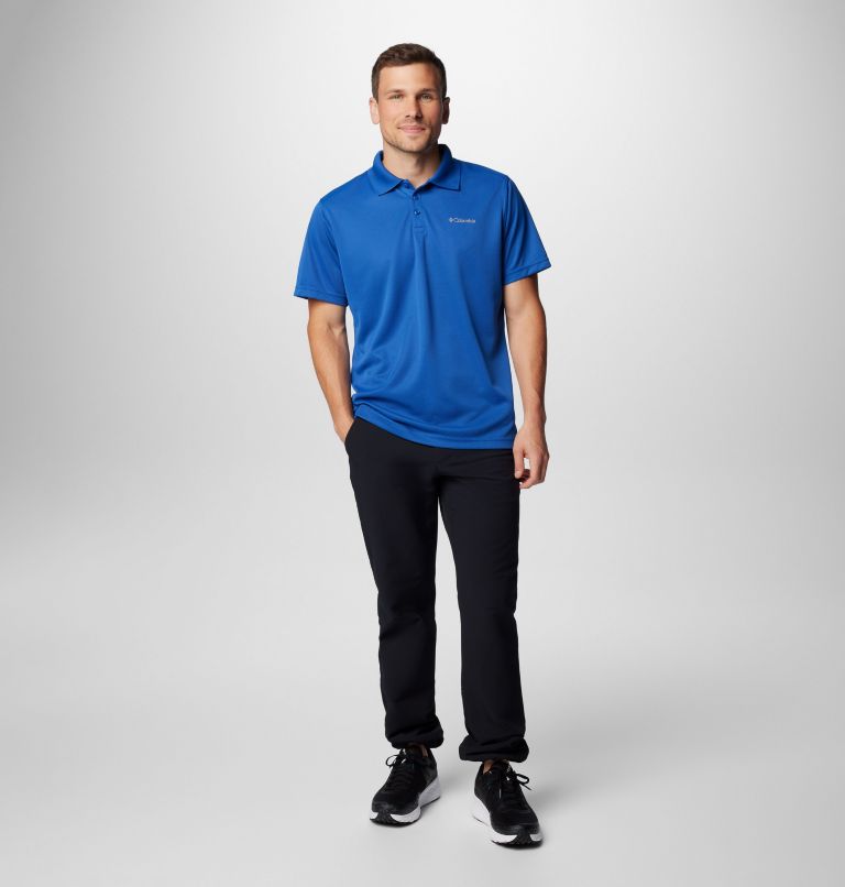 Men’s Utilizer Polo Shirt, Color: Mountain Blue, image 3