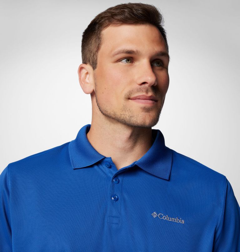 Men’s Utilizer Polo Shirt, Color: Mountain Blue, image 5