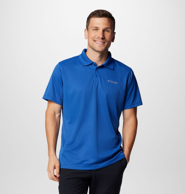 Men’s Utilizer Polo Shirt, Color: Mountain Blue, image 7