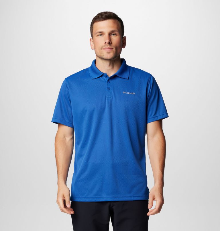 Men’s Utilizer Polo Shirt, Color: Mountain Blue, image 1