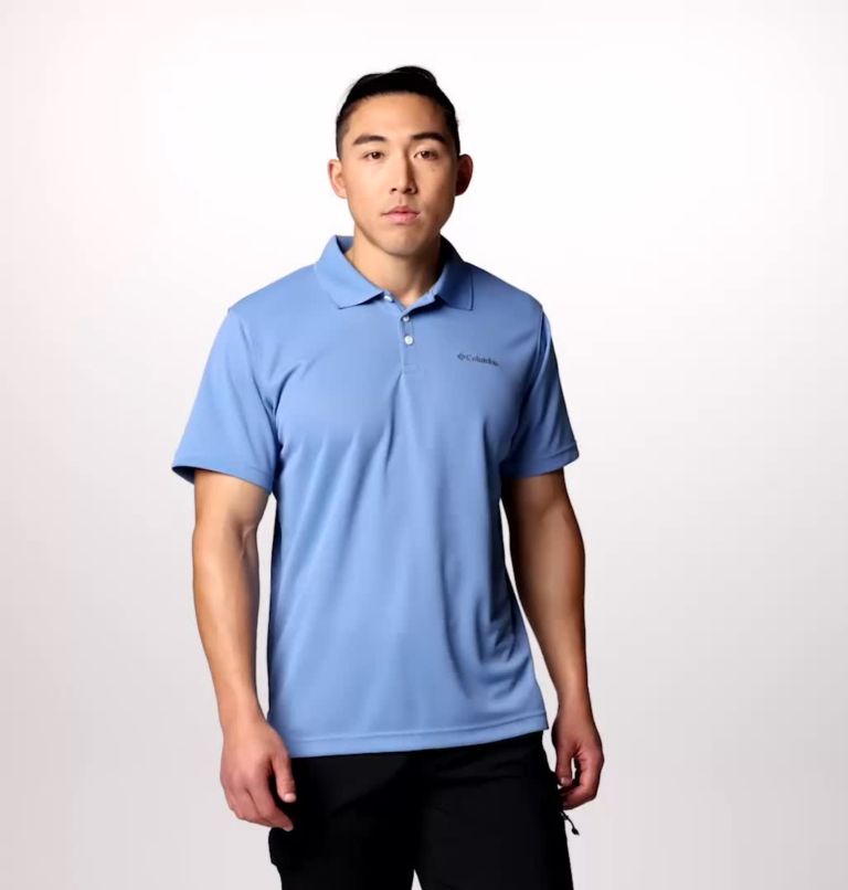 Men’s Utilizer Polo Shirt, Color: Skyler
