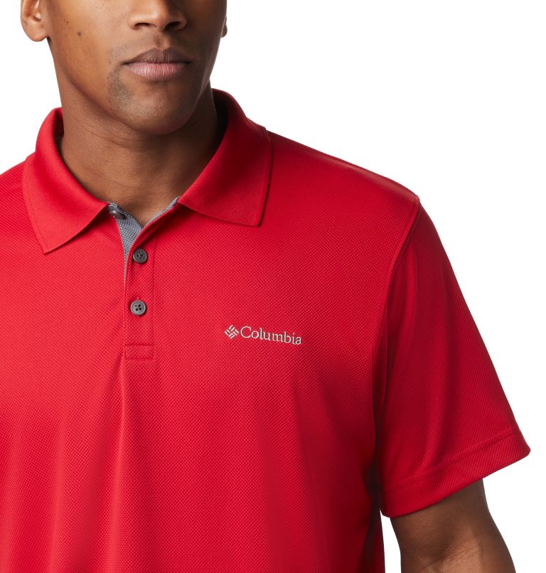 Men's Utilizer Polo Shirt, Color: Mountain Red, image 3