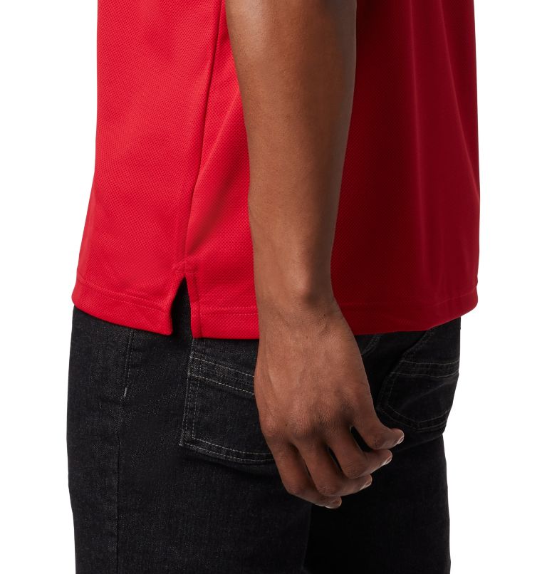 Thumbnail: Men's Utilizer Polo Shirt, Color: Mountain Red, image 4