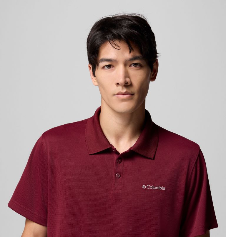 Men’s Utilizer Polo Shirt, Color: Rich Wine, image 5