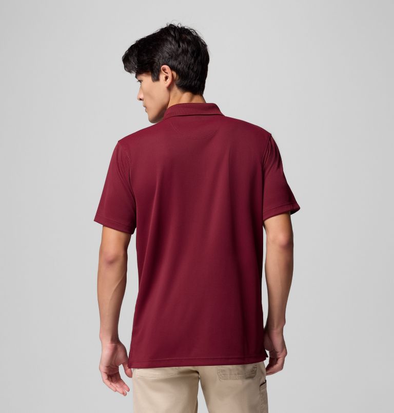 Men’s Utilizer Polo Shirt, Color: Rich Wine, image 3