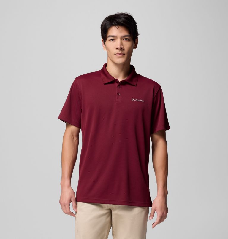 Men’s Utilizer Polo Shirt, Color: Rich Wine, image 1