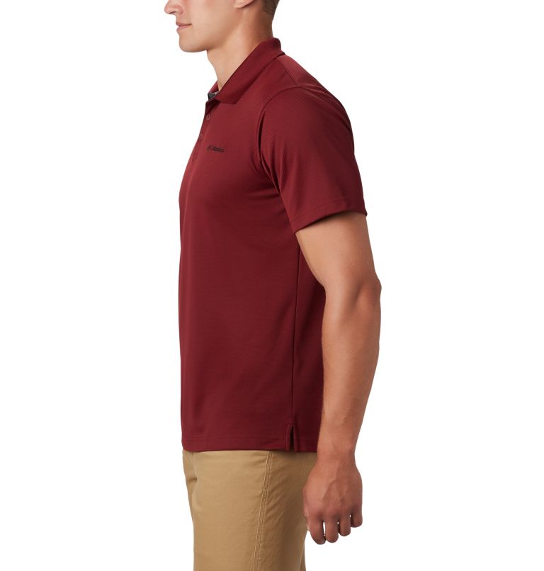 Thumbnail: Men's Utilizer Polo Shirt, Color: Red Jasper, image 4