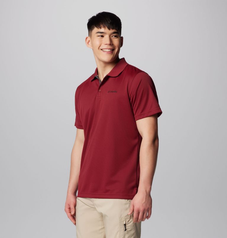 Columbia Men's Utilizer Polo Shirt - Medium - Red Jasper