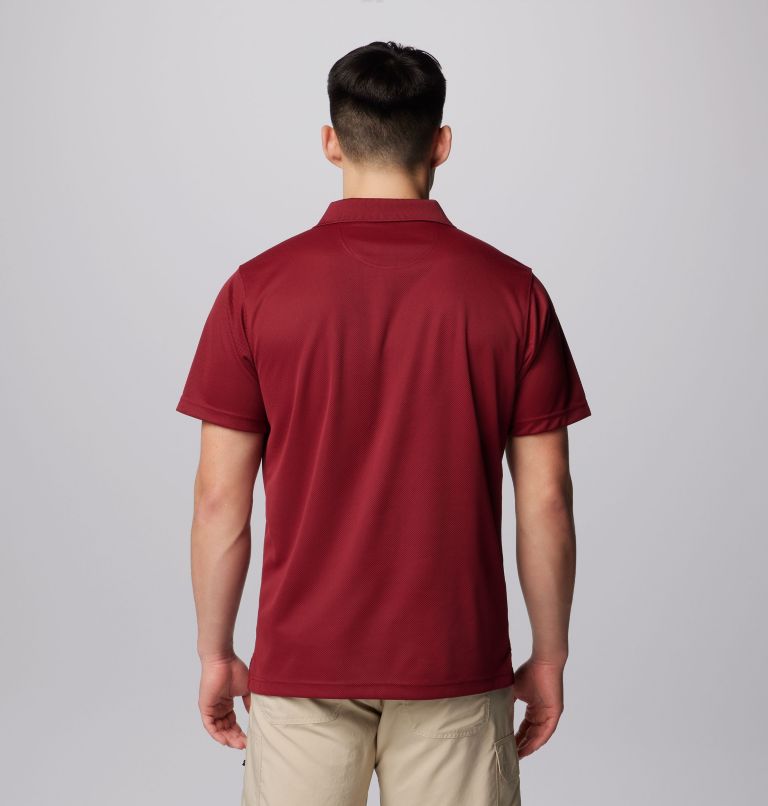 Men’s Utilizer Polo Shirt, Color: Red Jasper, image 2