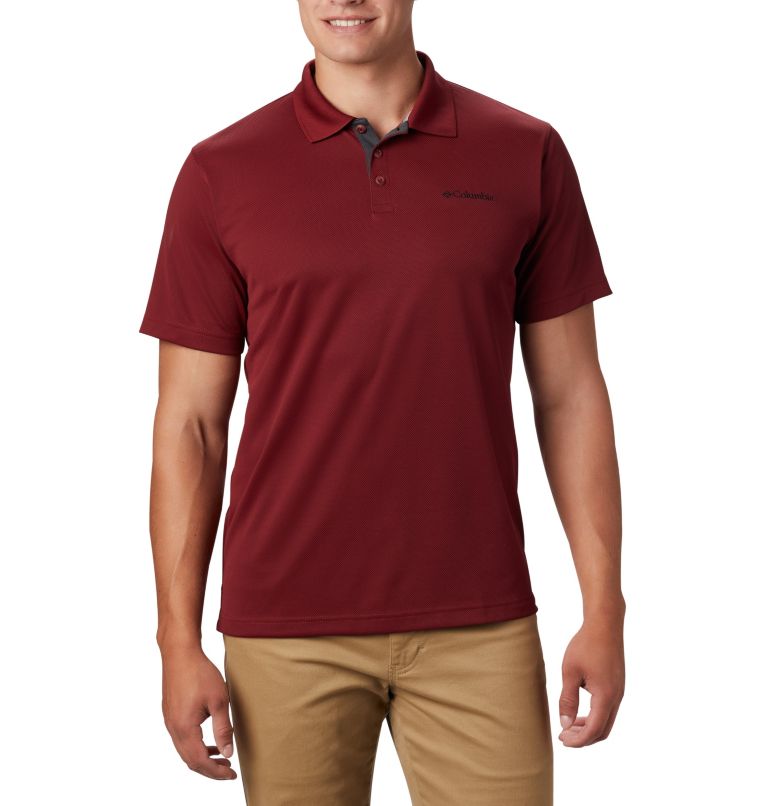 Men's Utilizer Polo Shirt, Color: Red Jasper, image 1