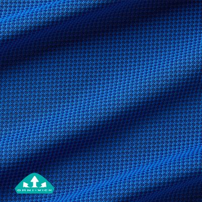 Close up shot of sweat-wicking fabric