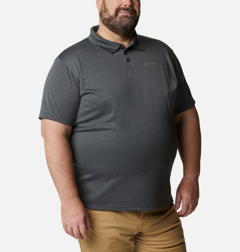 Men’s Utilizer Polo Shirt - Big, Color: Shark Heather, image 5