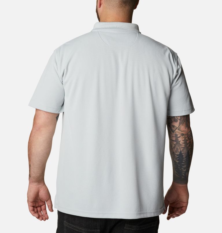 Thumbnail: Men’s Utilizer Polo Shirt - Big, Color: Cool Grey, image 2