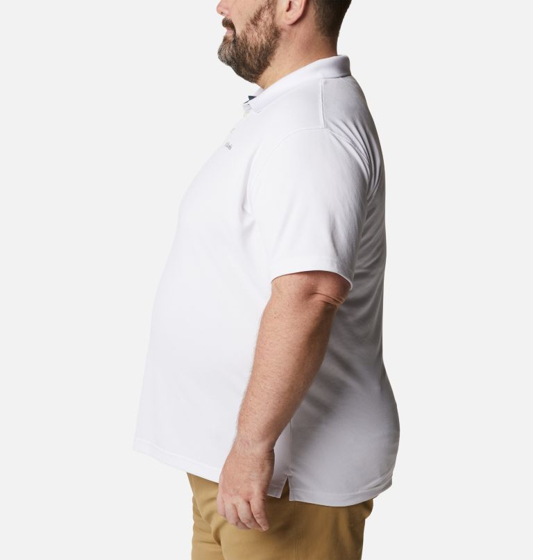 Thumbnail: Men’s Utilizer Polo Shirt - Big, Color: White, image 3