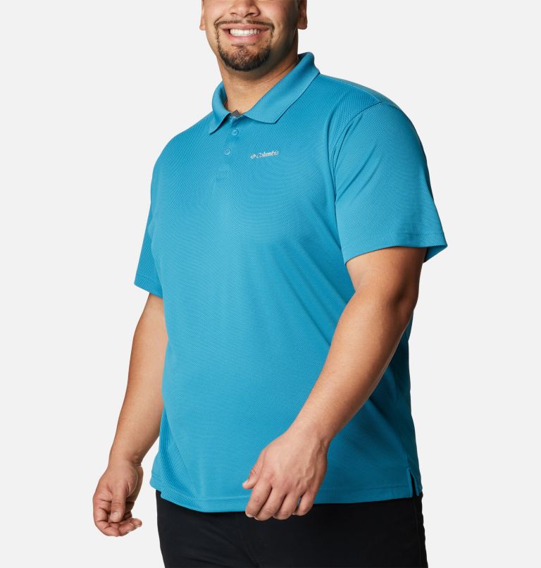 Thumbnail: Men’s Utilizer Polo Shirt - Big, Color: Deep Marine, image 5