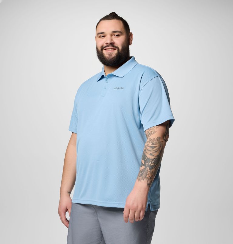 Men’s Utilizer Polo Shirt - Big, Color: Ripple Blue, image 4