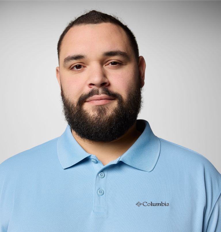 Men’s Utilizer Polo Shirt - Big, Color: Ripple Blue, image 5